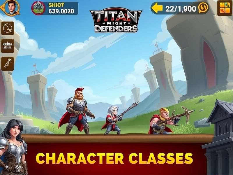 Titan Might Defenders Character Classes
